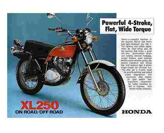 Hondaxl250k3